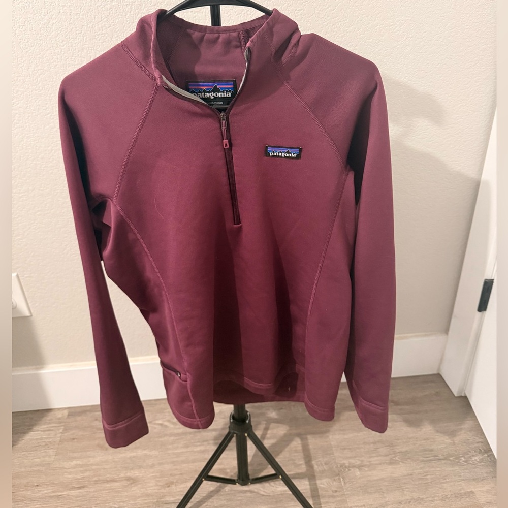 Patagonia Women's Half-Zip Pullover - Burgundy